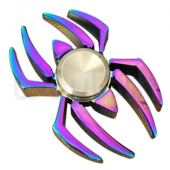 Finger Spinner  Spider Rainbow  metall